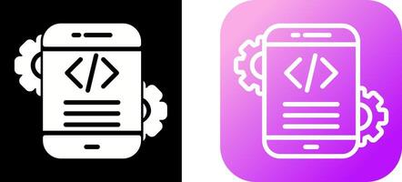 Mobile App Development Vector Icon