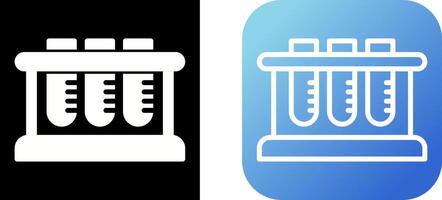 Test Tube Rack Vector Icon