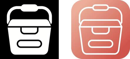 Portable water container Vector Icon