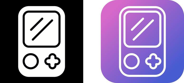 Gaming Console Vector Icon