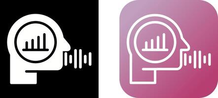 Voice Analytics Vector Icon
