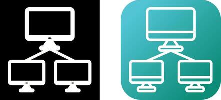 Network Monitoring Vector Icon