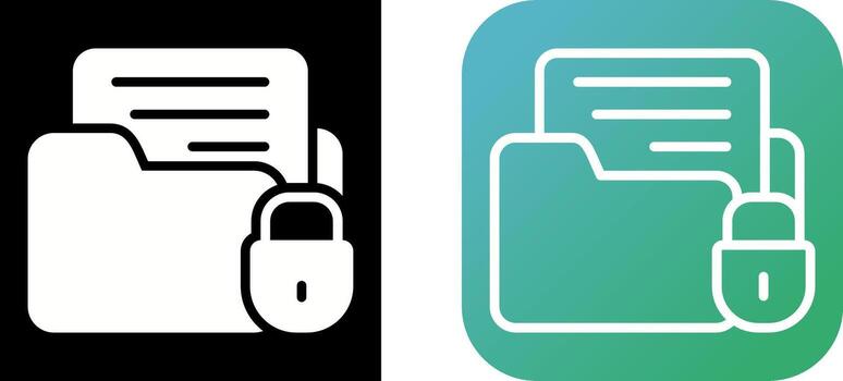 Data Encryption Vector Icon