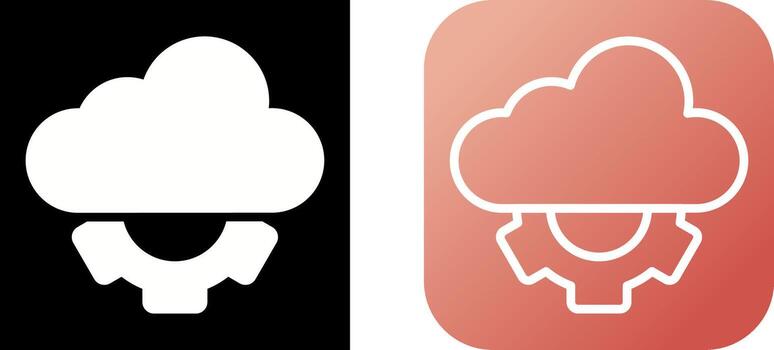 Cloud API Vector Icon