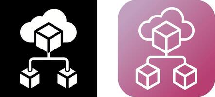 Cloud Infrastructure Vector Icon