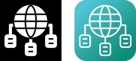 Network as a Service Vector Icon