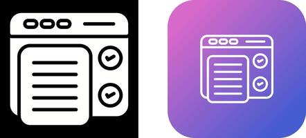 Concept Testing Vector Icon