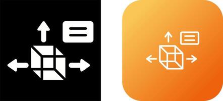Unique Two Icons Set vector