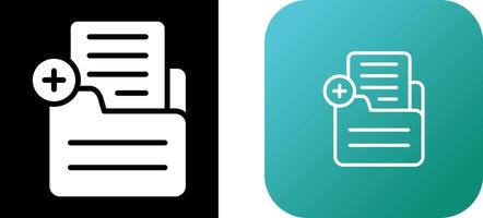 Document Add Vector Icon