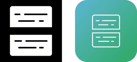 Document Split Vector Icon
