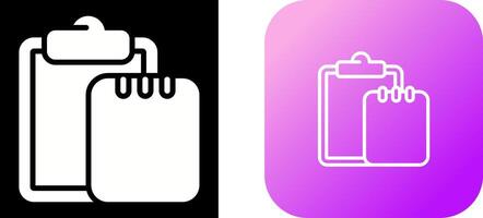 Task list with writing pad Vector Icon