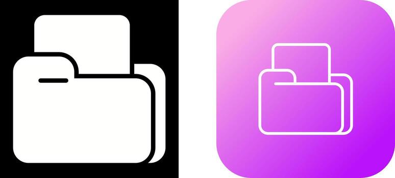 icono de vector de documento