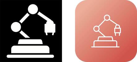 Industrial Robot Vector Icon