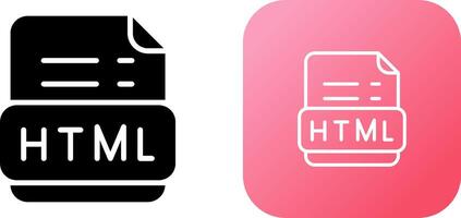 Html Vector Icon