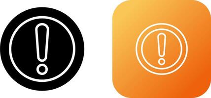 Exclamation Vector Icon