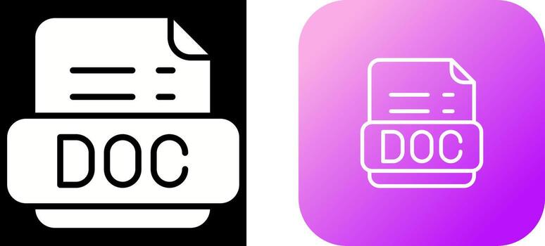 icono de vector de documento
