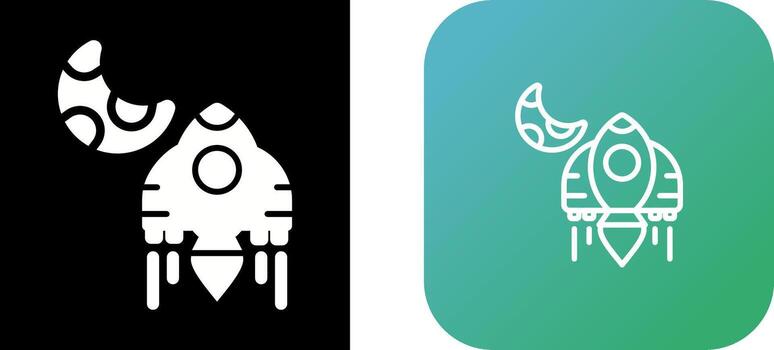 icono de vector de cohete