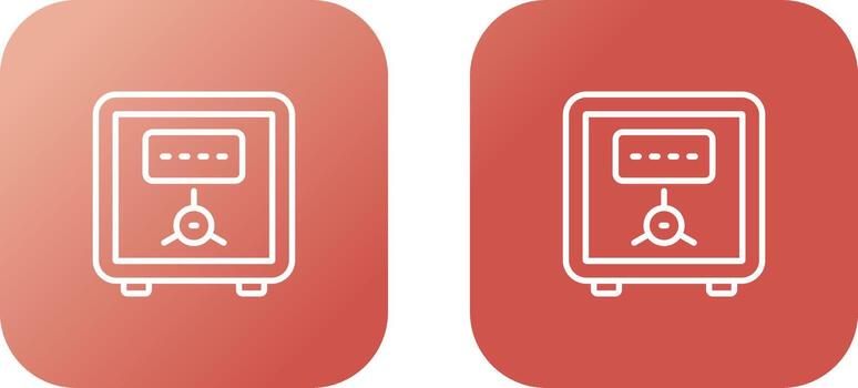Safe Vector Icon