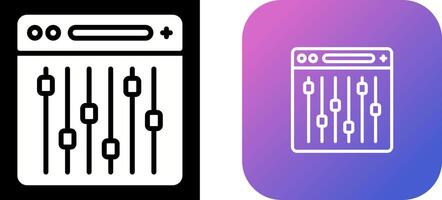 icono de vector de configuración