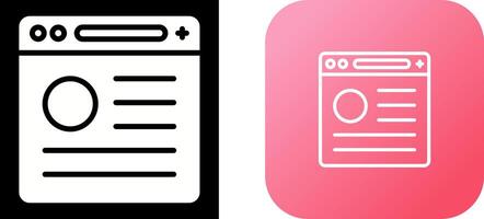 Browser Vector Icon