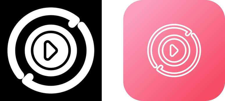 Processing Vector Icon