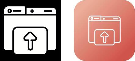 Uploading Vector Icon