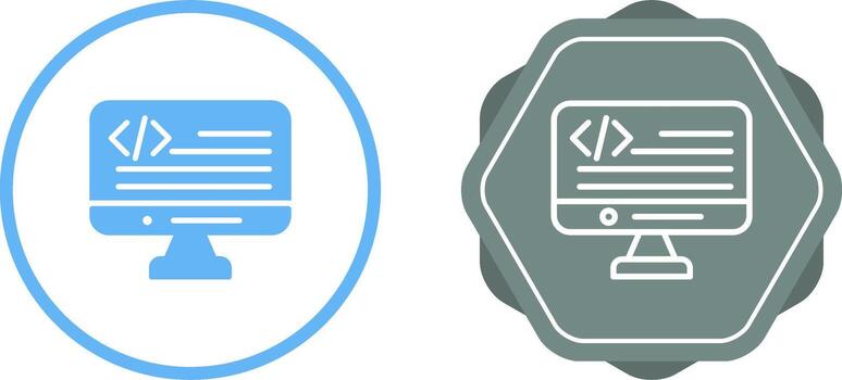 icono de vector de lenguaje de programación