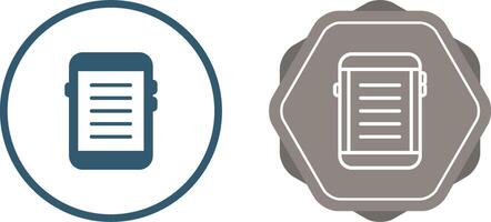 E-reader Vector Icon