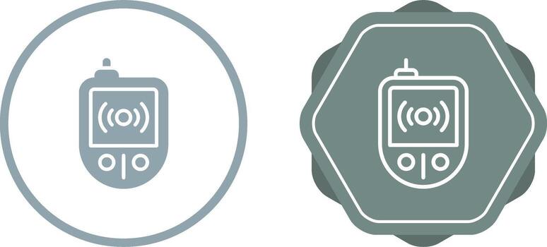 rfid lector vector icono