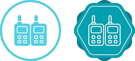 Two way Radio Vector Icon