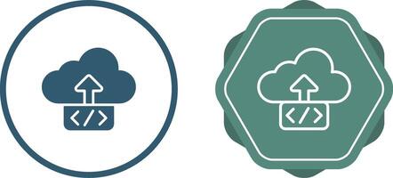 Cloud Deployment Vector Icon
