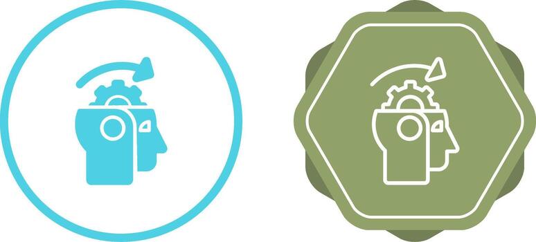 Machine Learning Vector Icon