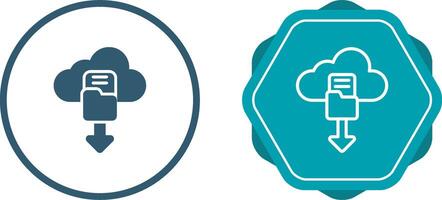 Cloud Security Auditing Vector Icon