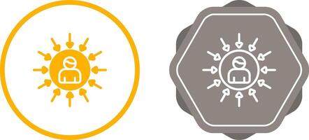 User Centered Design Vector Icon