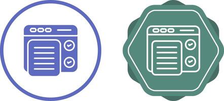 Concept Testing Vector Icon