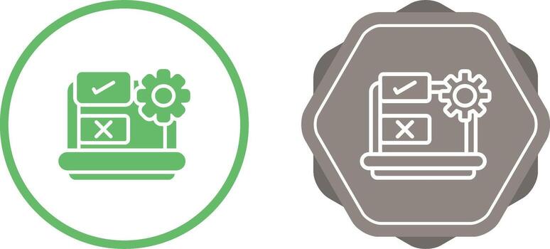 User Testing Vector Icon