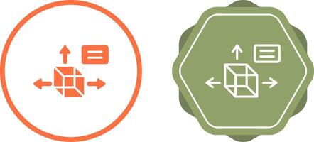 Unique Two Icons Set vector