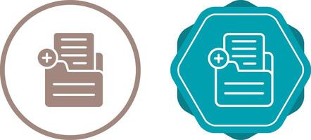 Document Add Vector Icon