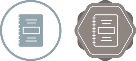 Notebook Vector Icon