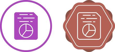 Document Insert Diagram Vector Icon