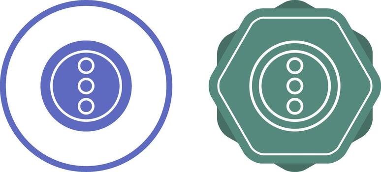 menú puntos vertical vector icono