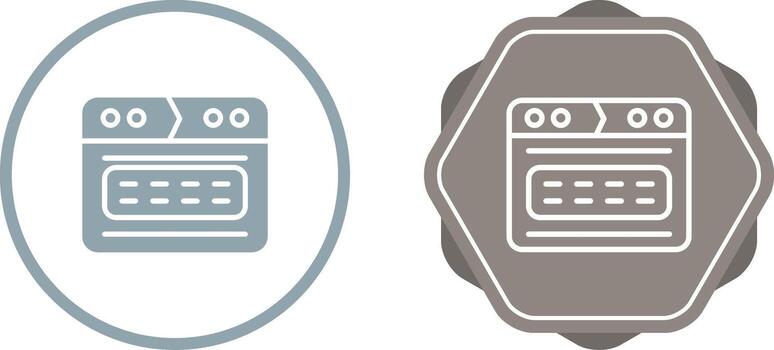 icono de vector de navegador