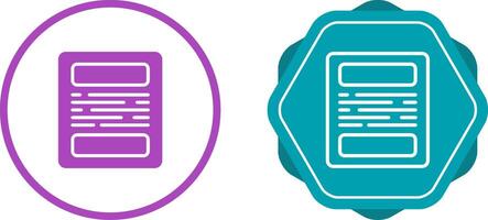 Document Vector Icon