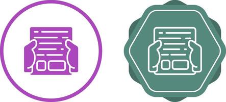 Document Vector Icon
