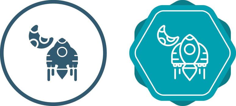 icono de vector de cohete