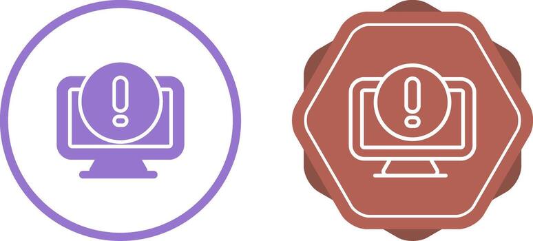 Computer Vector Icon