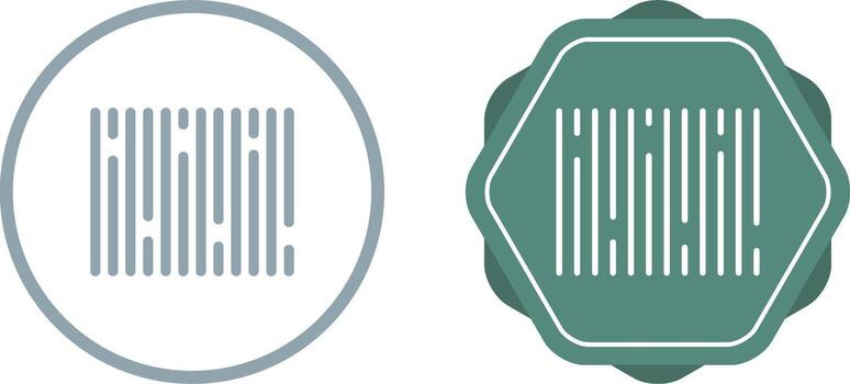 Barcode Vector Icon