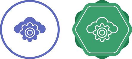 Cloud Computing Vector Icon