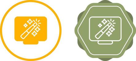 Desktop Computer Vector Icon