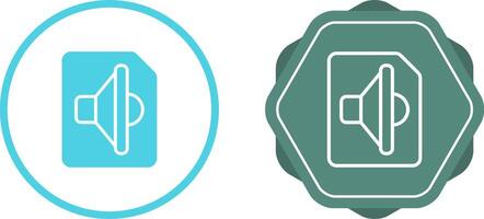 Audio File Vector Icon